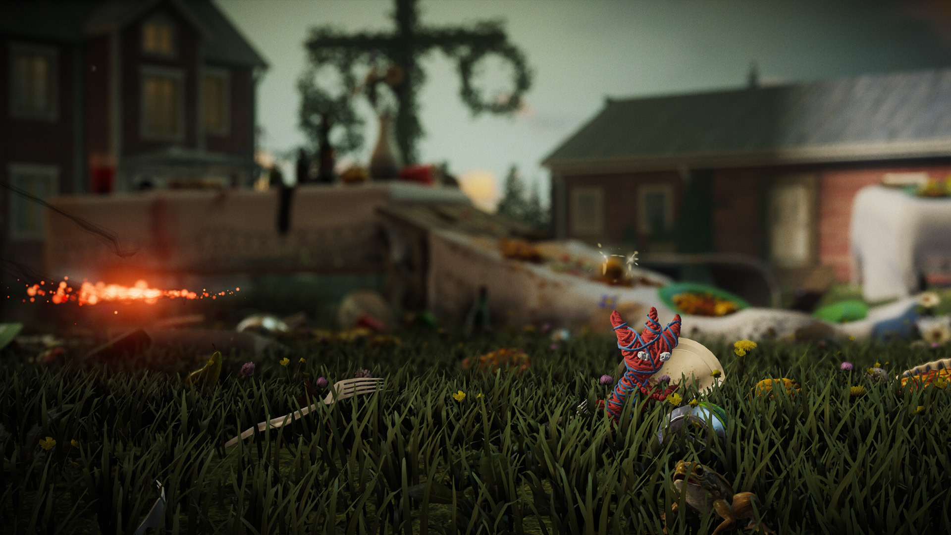 Unravel 2 forest screenshot