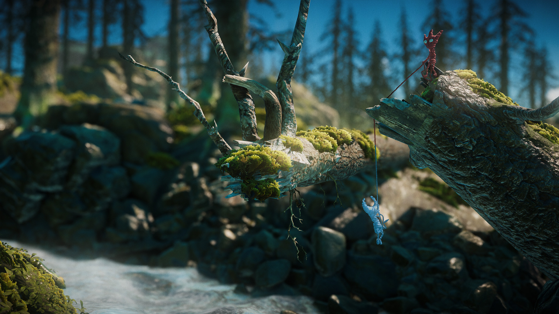 Unravel 2 puzzle screenshot